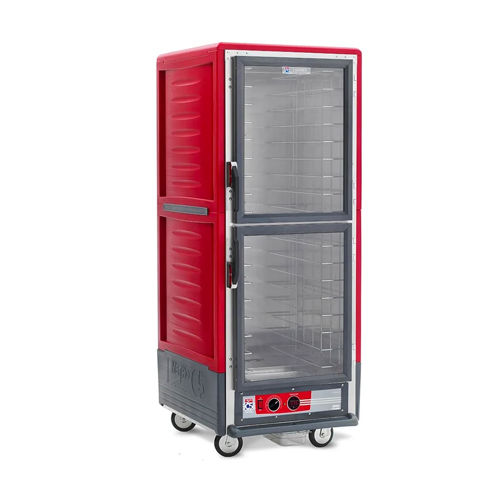 Metro C539-HDC-L Full Height Insulated Mobile Heated Cabinet w/ (34) Pan Capacity, 120v