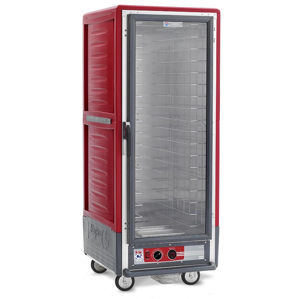 Metro C539-HFC-4 Full Height Insulated Mobile Heated Cabinet w/ (18) Pan Capacity, 120v