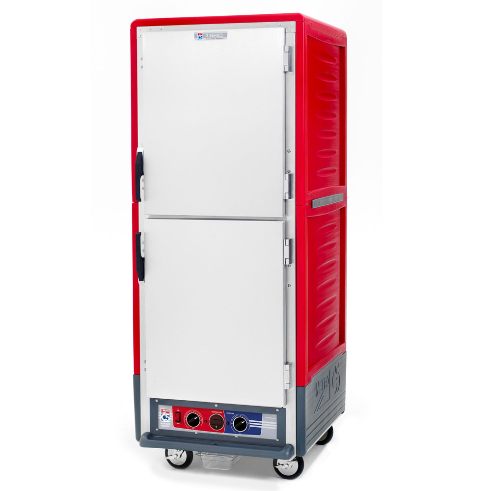 Metro C539-MDS-U Full Height Insulated Mobile Heated Cabinet w/ (18) Pan Capacity, 120v