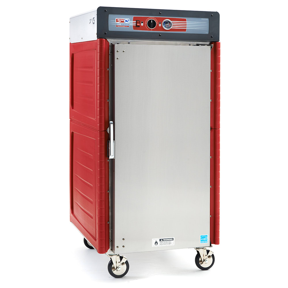 Metro C549-ASFS-U Full Height Insulated Mobile Heated Cabinet w/ (17) Pan Capacity, 120v