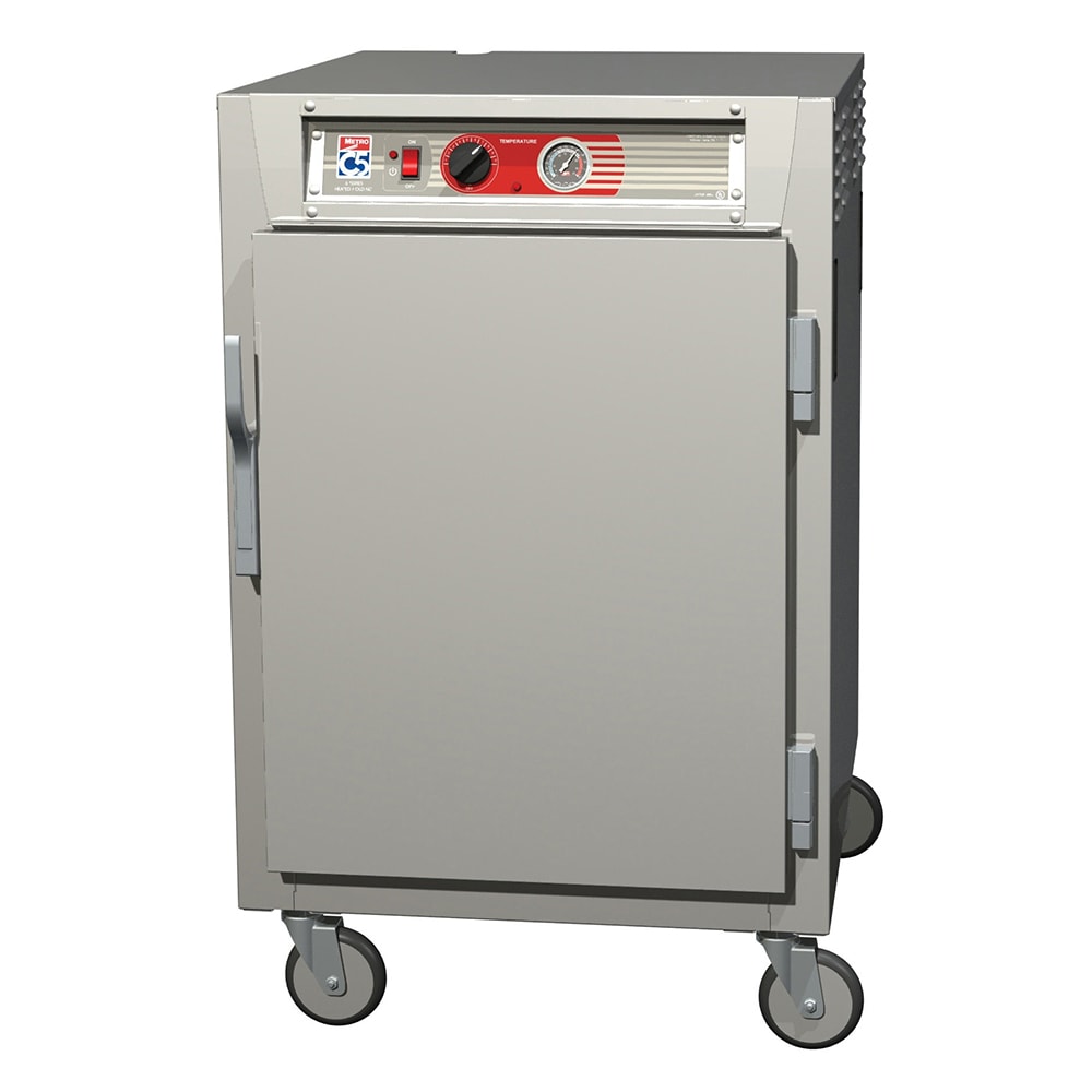 Metro C565-SFS-LPFC 1/2 Height Insulated Mobile Heated Cabinet w/ (17) Pan Capacity, 120v