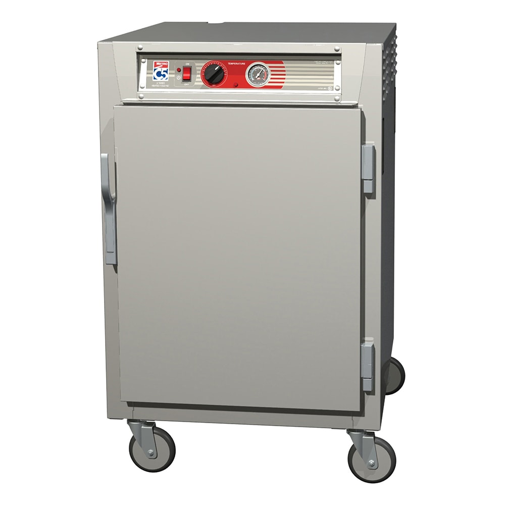 Metro C565-SFS-LPFS 1/2 Height Insulated Mobile Heated Cabinet w/ (17) Pan Capacity, 120v