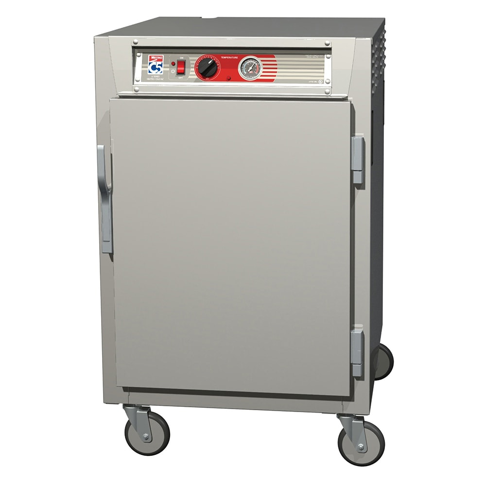 Metro C565-SFS-UPFS 1/2 Height Insulated Mobile Heated Cabinet w/ (8) Pan Capacity, 120v