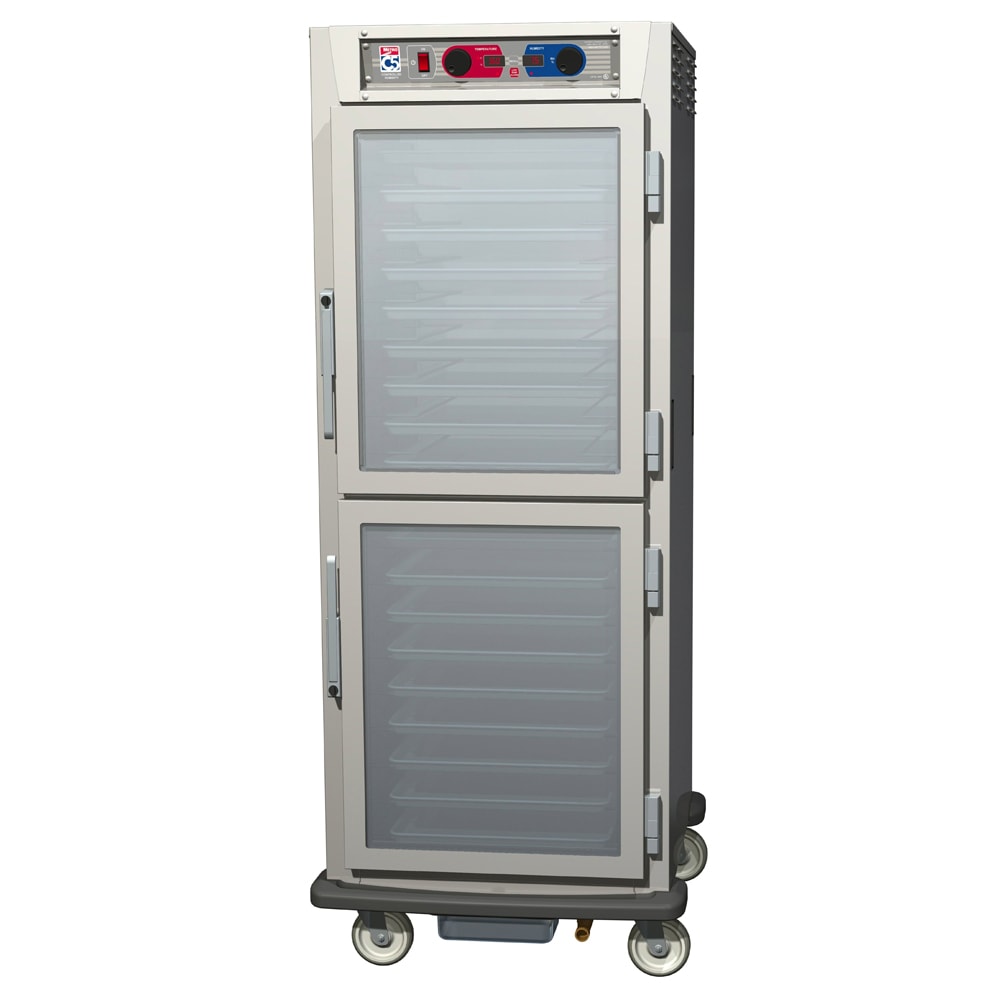 Metro C599-SDC-UPDC Full Height Insulated Mobile Heated Cabinet w/ (17) Pan Capacity, 120v