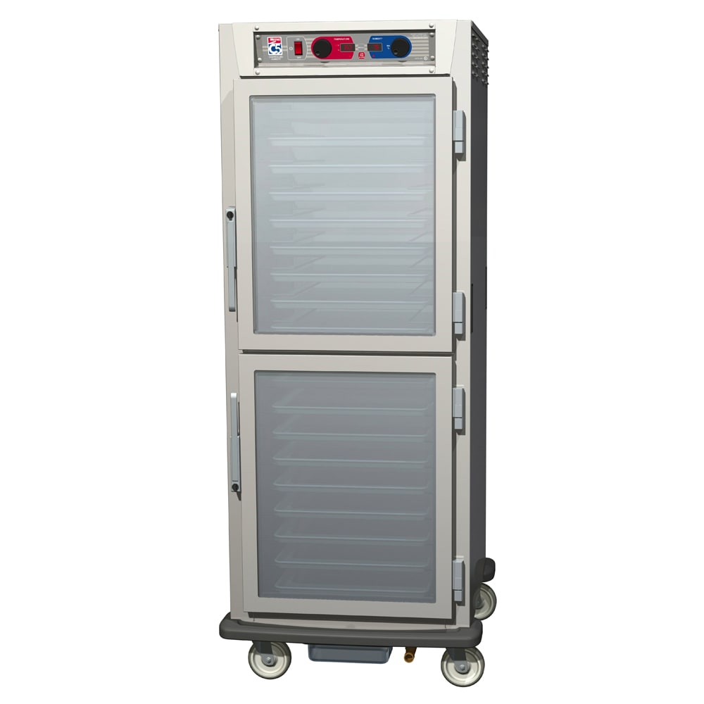Metro C599-SDC-UPDS Full Height Insulated Mobile Heated Cabinet w/ (17) Pan Capacity, 120v