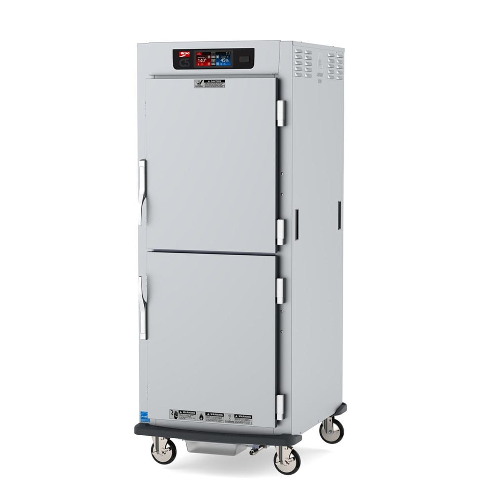 Metro C599-SDS-UPDS Full Height Insulated Mobile Heated Cabinet w/ (17) Pan Capacity, 120v
