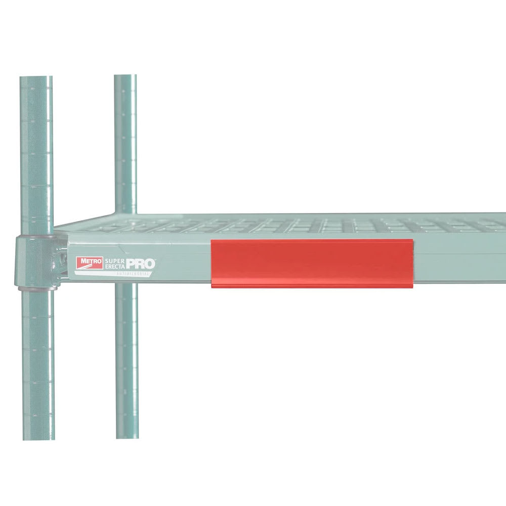 Metro CSM6-RQ MetroMax Q™ Shelf Marker - 6" x 1 1/2", Red