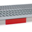Metro CSM6-RX MetroMax i® Shelf Marker - 6" x 1 1/2", Red thumbnail 2