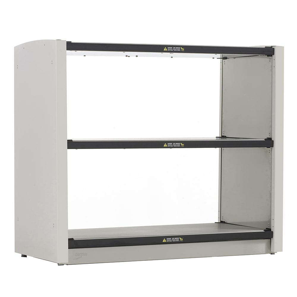 Metro GG2C-HS1842 42 1/2"W Pass Thru Countertop Heated Grab & Go Station - (2) Shelves, 120v