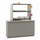 Metro GG2C-HS1842 42 1/2"W Pass Thru Countertop Heated Grab & Go Station - (2) Shelves, 120v thumbnail 2