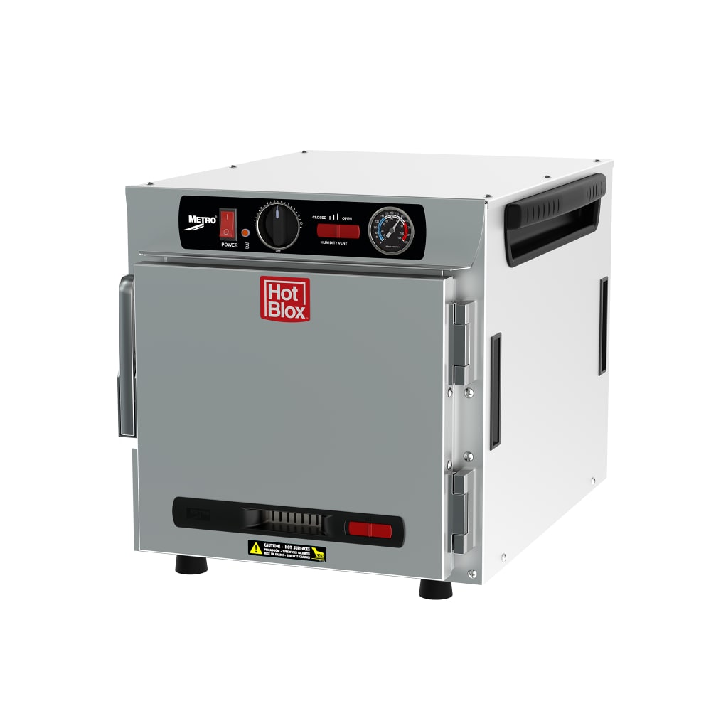 Metro HBCN4-AS-CT Countertop Insulated Mobile Heated Cabinet w/ (4) Pan Capacity, 120v