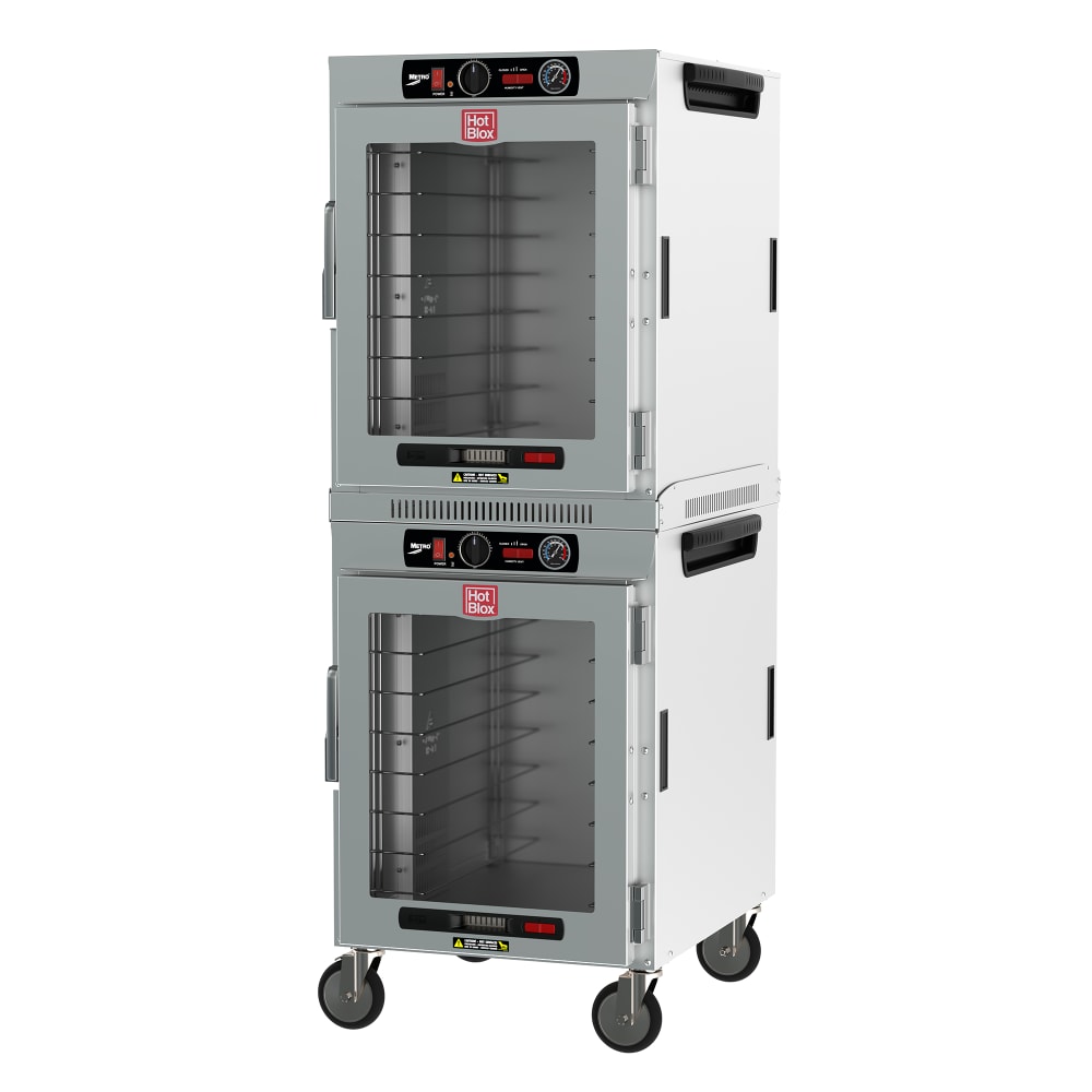 Metro HBCW16-AC-M Full Height Insulated Mobile Heated Cabinet w/ (16) Pan Capacity, 120v