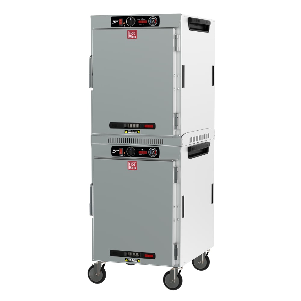 Metro HBCW16-AS-M Full Height Insulated Mobile Heated Cabinet w/ (16) Pan Capacity, 120v