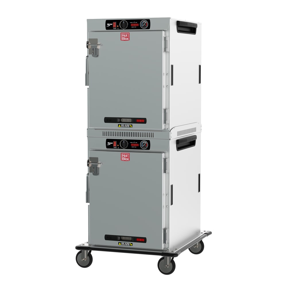 Metro HBCW16-AS-T Full Height Insulated Mobile Heated Cabinet w/ (16) Pan Capacity, 120v