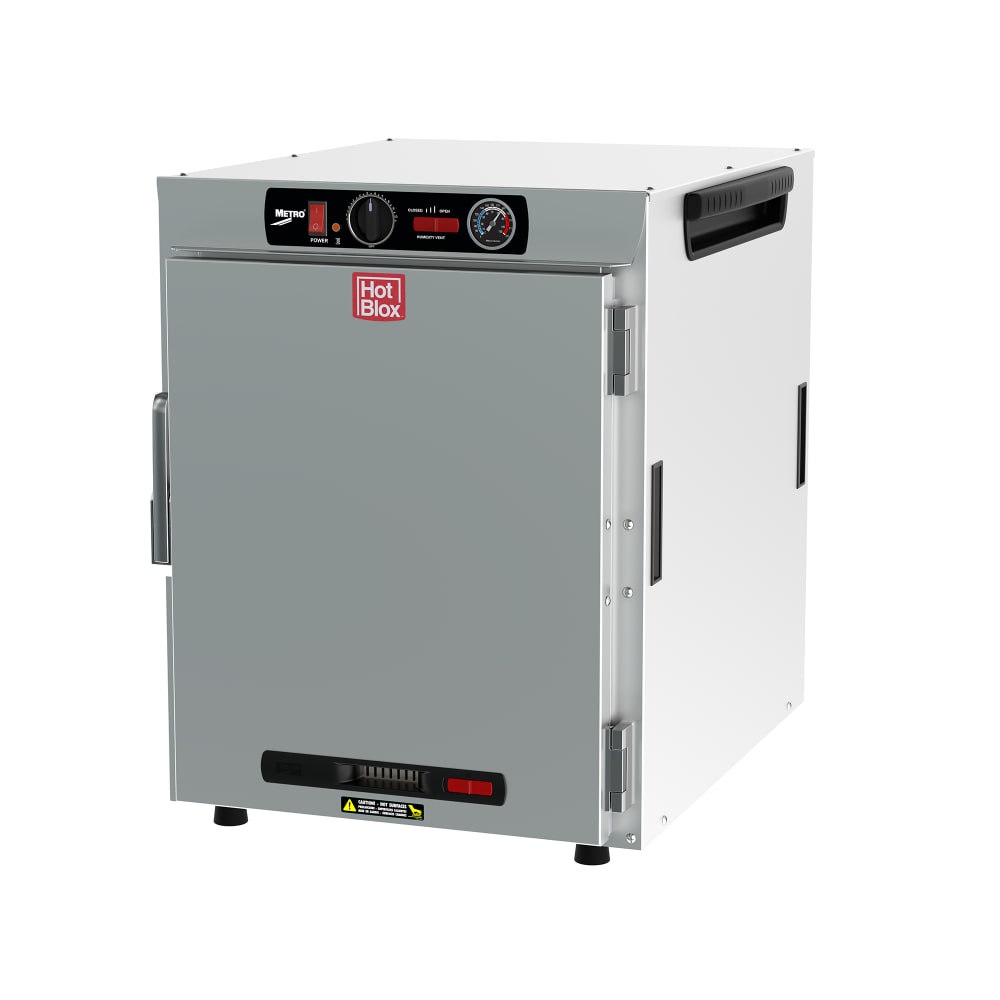 Metro HBCW8-AS-CT Countertop Insulated Mobile Heated Cabinet w/ (8) Pan Capacity, 120v