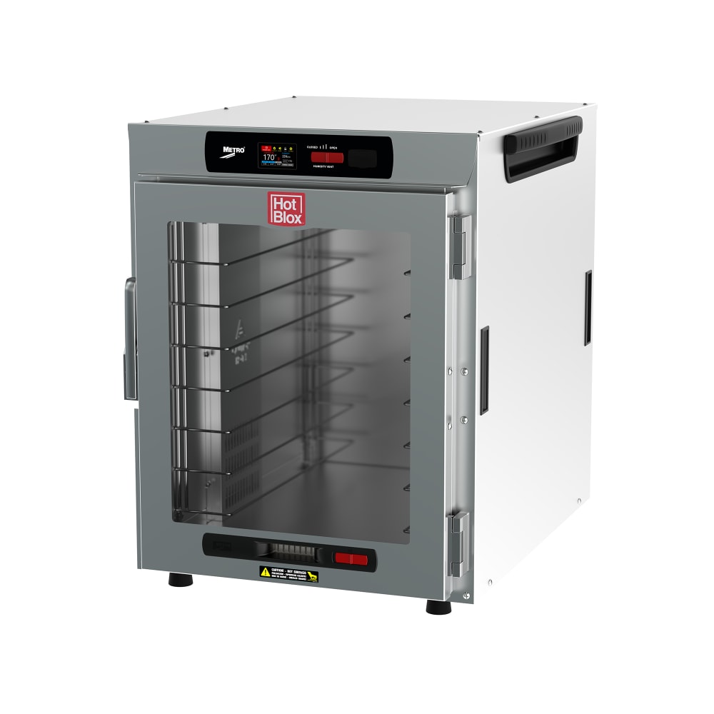 Metro HBCW8-DC-CT Countertop Insulated Mobile Heated Cabinet w/ (8) Pan Capacity, 120v