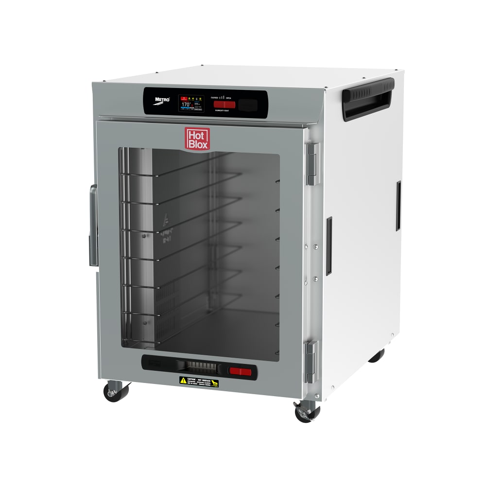 Metro HBCW8-DC-UC Undercounter Insulated Mobile Heated Cabinet w/ (8) Pan Capacity, 120v