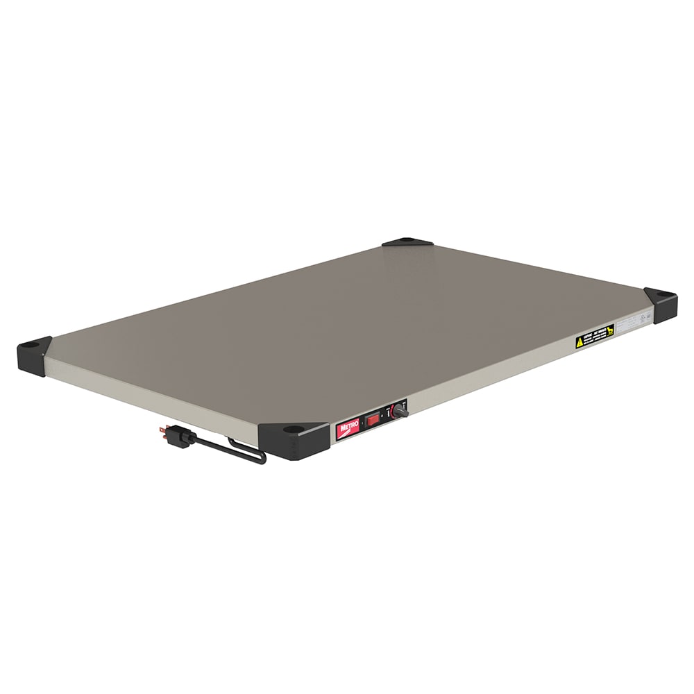 Metro HS1448 48"W Countertop Warming Shelf - Stainless Steel, 120v