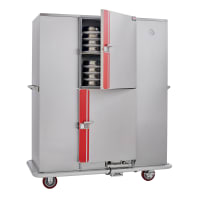 Metro MBQ-200D Heated Banquet Cart - (200) Plate Capacity, Stainless, 120v thumbnail 2