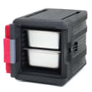 Metro ML300 Mightylite™ Insulated Food Carrier -  45 qt w/ (4) Pan Capacity, Black/Red thumbnail 2