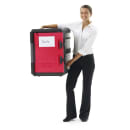 Metro ML400 Mightylite™ Insulated Food Carrier - 60 qt w/ (6) Pan Capacity, Black/Red thumbnail 5