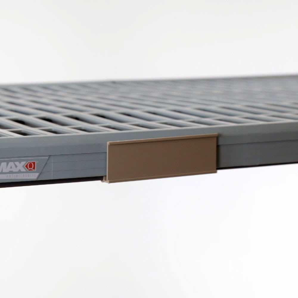 Metro MQ36LH 27 7/16" Label Holder for MetroMaxQ™ or Super Erecta Pro™ Shelves, Plastic