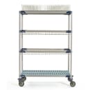 Metro PR48VX3 4 Tier Mobile Drying Rack w/ 2 Drop-Ins, 26" x 50" x 68" thumbnail 2