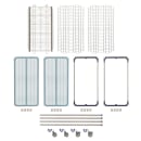 Metro PR48VX3 4 Tier Mobile Drying Rack w/ 2 Drop-Ins, 26" x 50" x 68" thumbnail 4