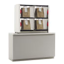 Metro PU4CD-HS1842 42 1/2"W Countertop Heated Grab & Go Station w/ Sliding Doors - (4) Compartments, 120v thumbnail 2