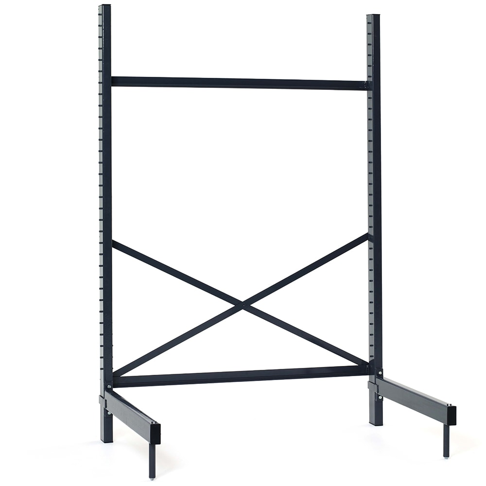 Metro SM762448-KIT SmartLever™ Cantilevered Shelving Base Unit - 52 1/4"L x 28 1/2"W x 76 3/8"H, Steel