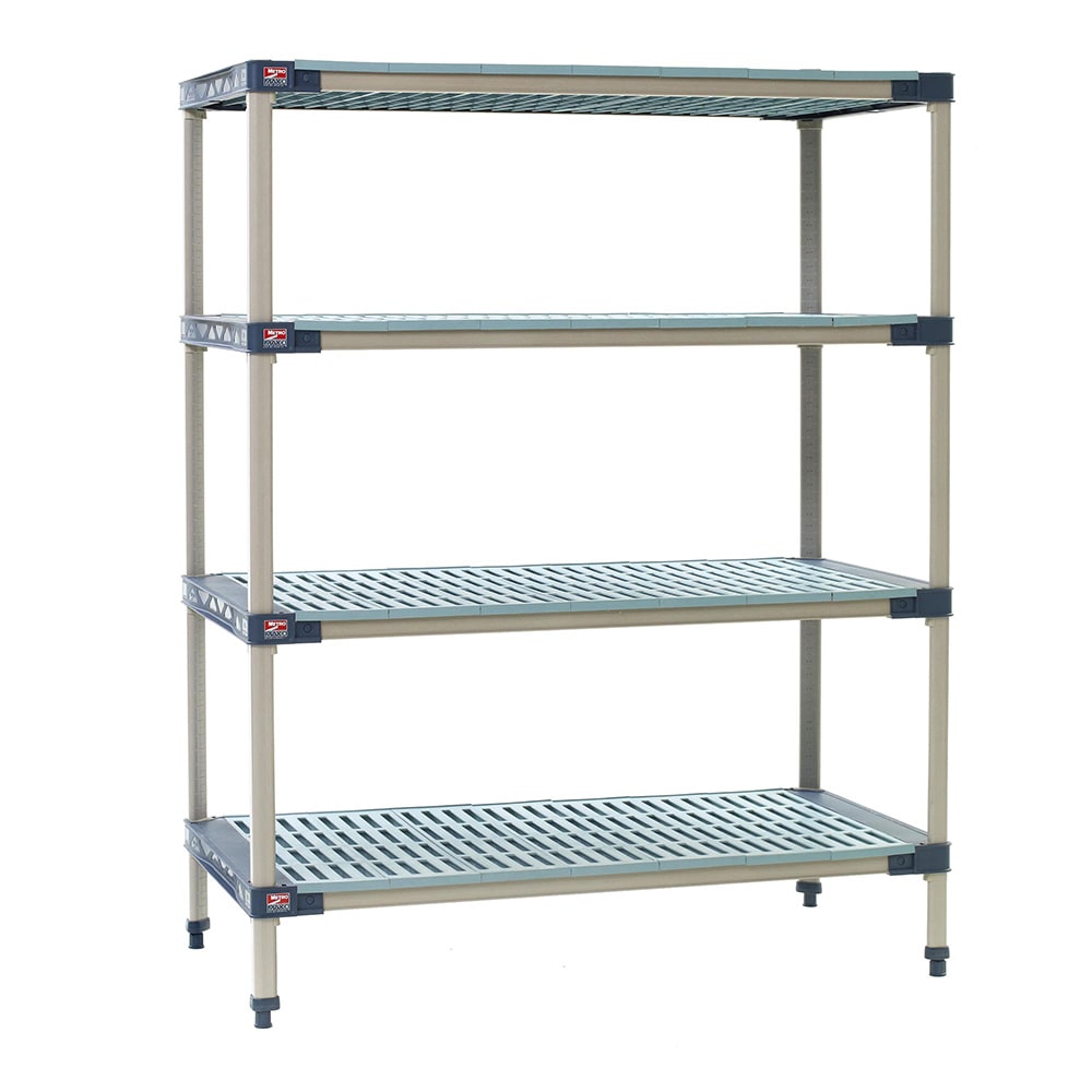 Metro X336G4 36" NSF 4-Tier Polymer Shelf Kit - MetroMax® 4, 18"W, 63"H