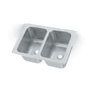 Vollrath 101-1-2 (1) Compartment Drop-in Sink - 10" x 14" thumbnail 4