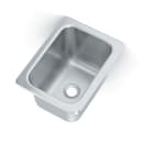 Vollrath 102-1-1 (2) Compartment Drop-in Sink - 10" x 14" thumbnail 4
