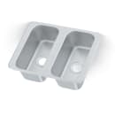 Vollrath 12065-3 (3) Compartment Drop in Sink - 6 1/8" x 12 1/8" thumbnail 3