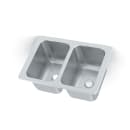 Vollrath 131-9 (1) Compartment Drop-in Sink - 9 3/8" x 11 3/4" thumbnail 4
