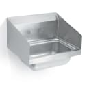 Vollrath 1410-0 Wall Mount Commercial Hand Sink w/ 13 9/16"L x 9 9/16"W x 5 1/2"D Bowl, Side Splashes thumbnail 4