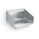 Vollrath 1410CS Wall Mount Commercial Hand Sink w/ 13 9/16"L x 9 9/16"W x 5 1/2"D Bowl, Side Splashes thumbnail 4