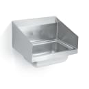 Vollrath 1411 Wall Mount Commercial Hand Sink w/ 13 9/16"L x 9 9/16"W x 5 1/2"D Bowl thumbnail 2