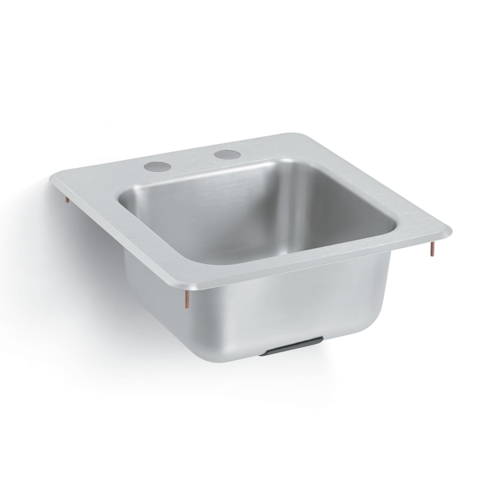 Vollrath 155-4 (1) Compartment Drop-in Sink - 11" x 10"