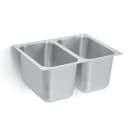 Vollrath 9102-1 (2) Compartment Undermount Sink - 14" x 9" thumbnail 2