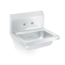 Vollrath K1410-CP Wall Mount Commercial Hand Sink w/ 17"L x 15"W x 5 1/2"D Bowl, Gooseneck Faucet thumbnail 3