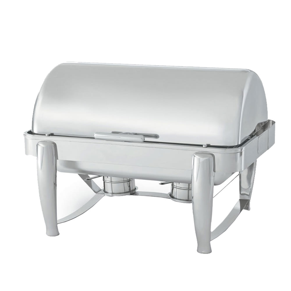 Vollrath T3600 Full Size Chafer w/ Roll-top Lid & Chafing Fuel Heat