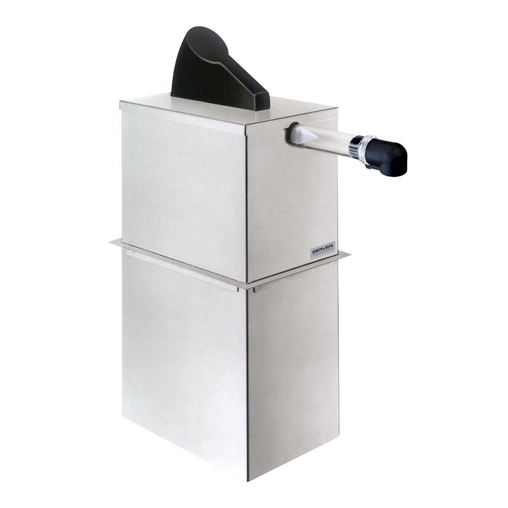 Server 1 1/2 Gallon Dispenser, Portion Control For 1 Pouch, Stainless (07020)