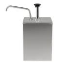 Server Pump Style Condiment Dispenser w/ (1) oz Stroke, Use #10 Cans or Jars, Stainless (67580) thumbnail 2