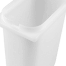 Server 3 1/2 qt Condiment Dispenser Jar, Polypropylene, White (82557) thumbnail 4