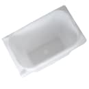 Server 7 1/2" Fountain Jar w/ 2 qt Capacity, Plastic, White (82558) thumbnail 5