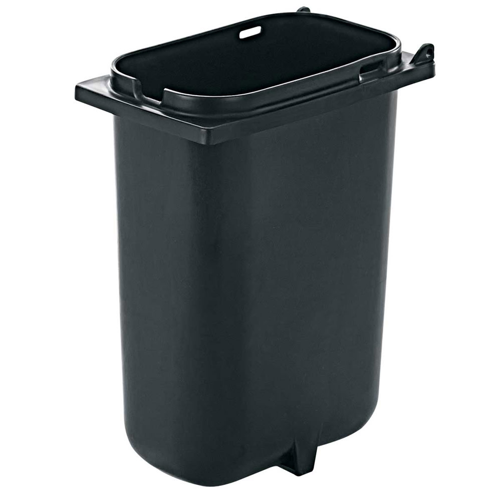 Server 3 1/2 qt Fountain Jar w/ Notch for Ladle, Polypropylene, Black (83149)