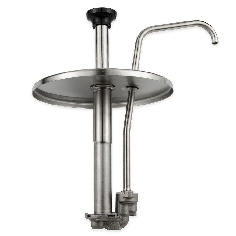 Server Condiment Syrup Pump w/ 1 oz/Stroke Capacity, Stainless (83200)