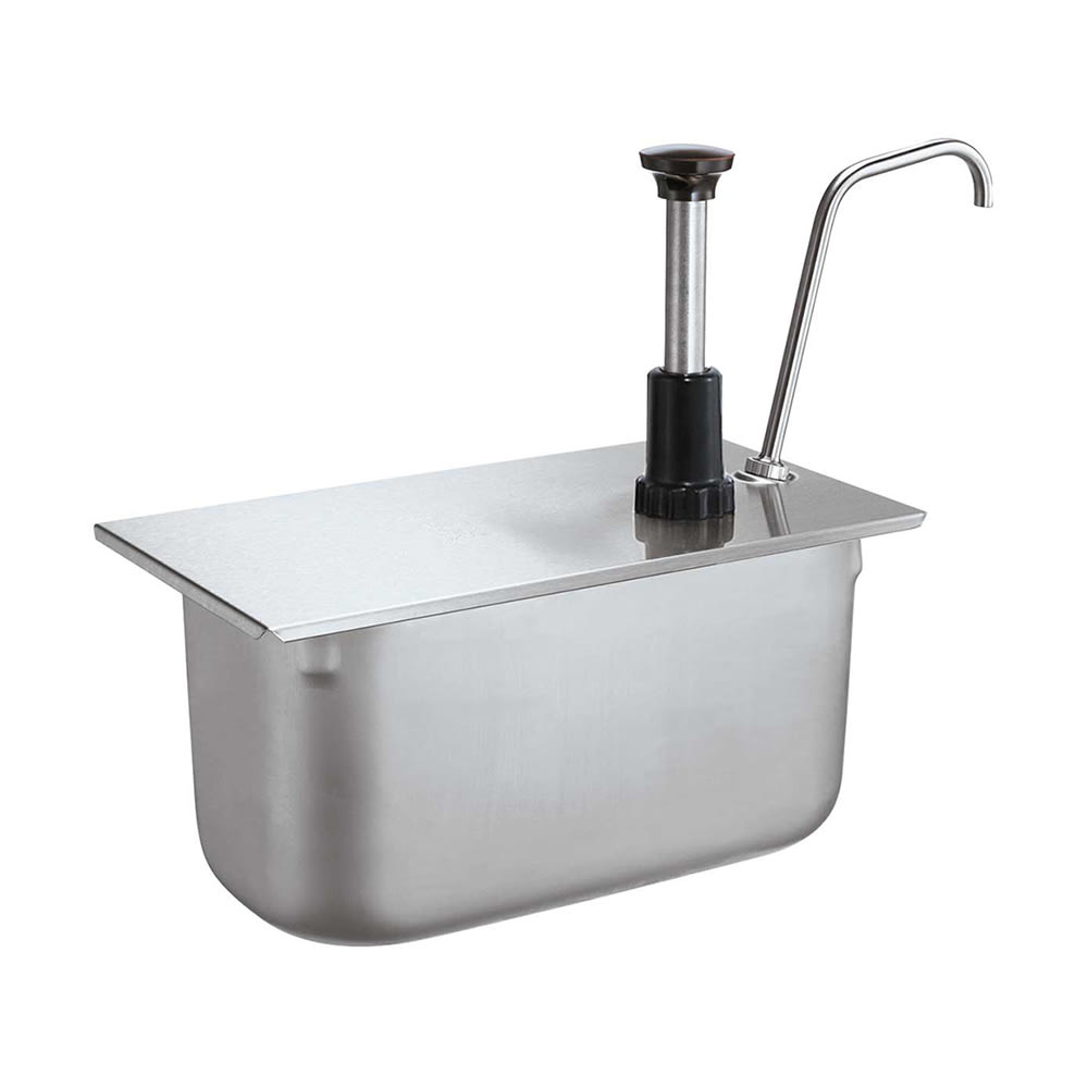 Server Condiment Syrup Pump Only w/ 1 oz/Stroke Capacity, Stainless (83430)