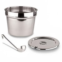 Server Inset, 10 1/2 in, 11 QT, SS, Vegetable Inset (84131) thumbnail 2